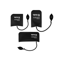 Juego de tres almohadillas de montaje YATO YT-67385, capacidad de carga 135 kg.