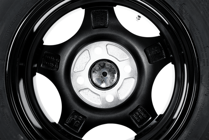 Rueda reforzada para remolque NEUMÁTICO KENDA 165/80 R13C 96/94N ALU RIM STARCO pulido 5Jx13"H2 4X100 ET:30