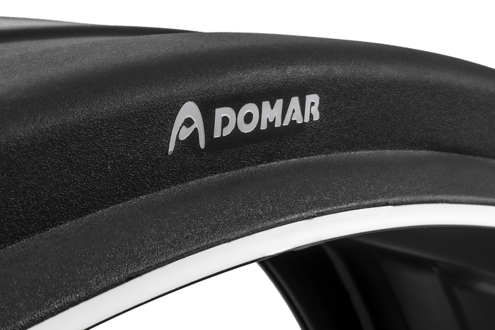 Guardabarros para remolque 19,5-24,5" DOMAR DK4175 paso de rueda 1300/460mm para montaje rápido