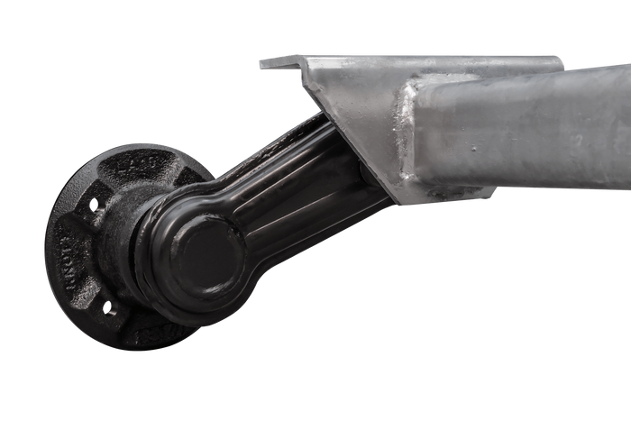 KNOTT VG7-L eje sin freno para remolque 750kg 1505mm 1805mm 4x100