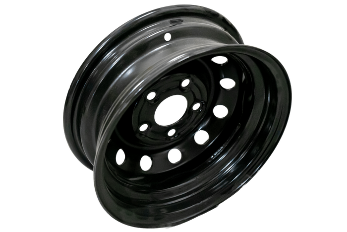 OUTLET Llanta de acero para remolque UNITRAILER negra 4.5Jx13"H2 5x112 ET:30