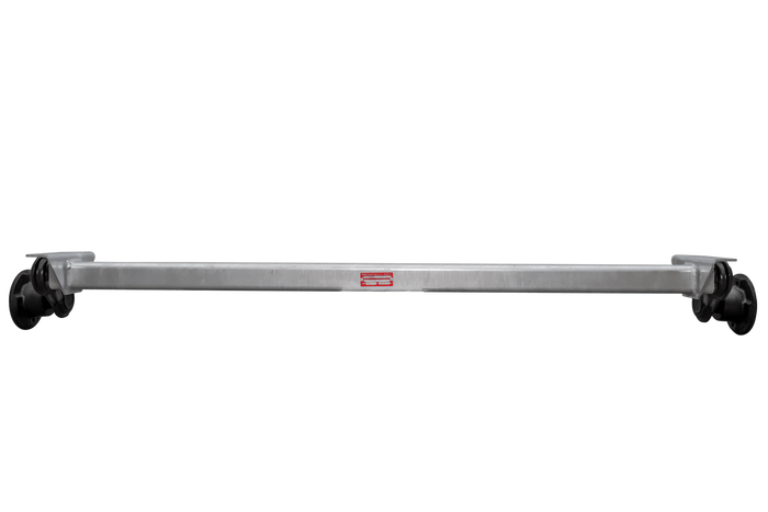 KNOTT VG7-L eje sin freno para remolque 750kg 1400mm 1700mm 4x100