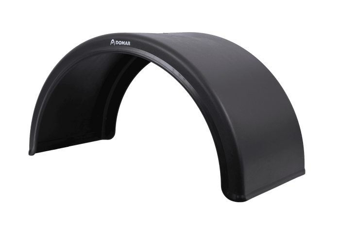 Guardabarros doble para remolque de 15-17,5" DOMAR DK1515, paso de rueda de 860/410 mm