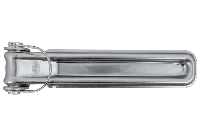 Bisagra lateral con manija y perno WINTERHOFF BSCH 10-17-270+BSCHG 10-17-B+BSCHG 10-17-B montaje lateral de remolque completo