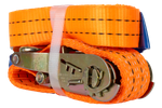 Cinta transportadora UNITRAILER de 3 m/35 mm/2 t de color naranja con tensor