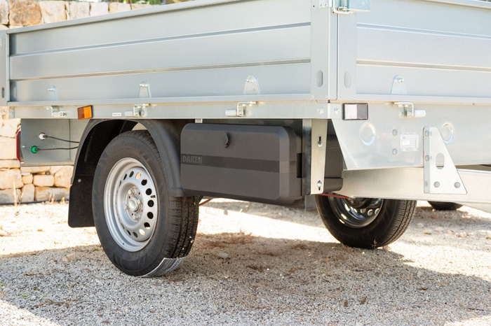 DAKEN 82210 Caja de herramientas BLACKIT LITE 550x255x310mm 24l