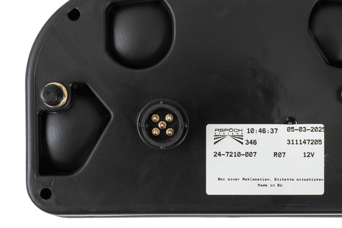 ASPÖCK Multipoint II luz trasera, 6 funciones, derecha