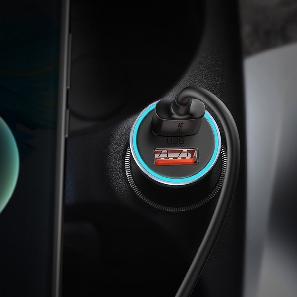 Cargador de coche BASEUS Golden Pro 2xUSB de 40 W + cable USB