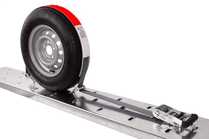 Correa de transporte para grúa HEFFA CARLINE 130, correa de sujeción de ruedas, 5 m/50 mm/5 t VDI 2700