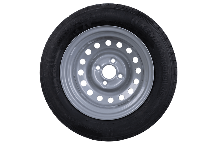 OUTLET Rueda de remolque NEUMÁTICO KENDA 155/70 R13 74N LLANTA STARCO 4Jx13"H2 4x100 ET:30