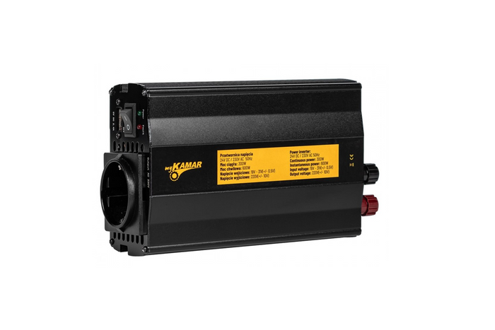 Convertidor de voltaje 24V/230V (300/600W) KAMAR E1923