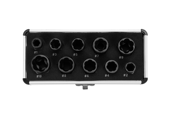 Extractores de tornillos YATO YT-06031 9-19mm 10uds.