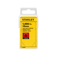 Grapas STANLEY tipo A 3/53/530 10 mm 1000 unidades
