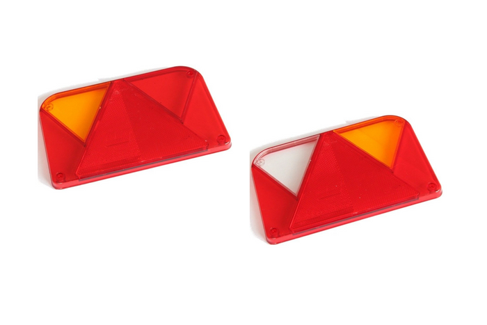 DOBPLAST DPT35 cubiertas de luces traseras izquierda + derecha