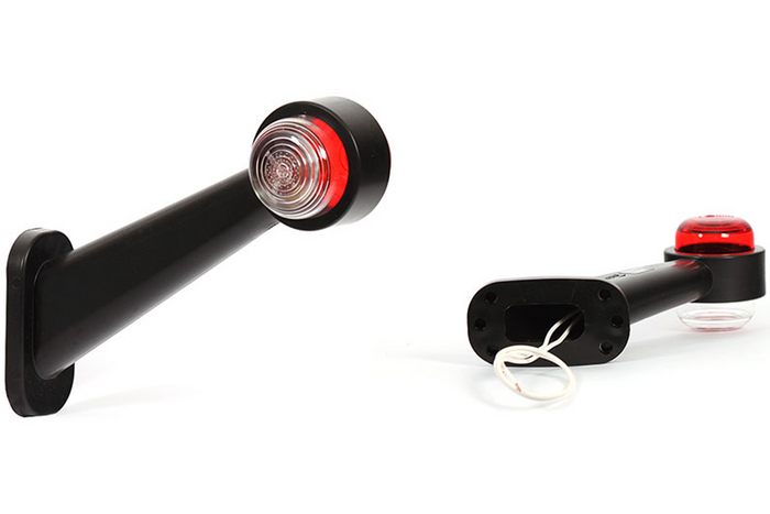 Lámpara de señalización universal WAŚ 263/I con brazo de goma