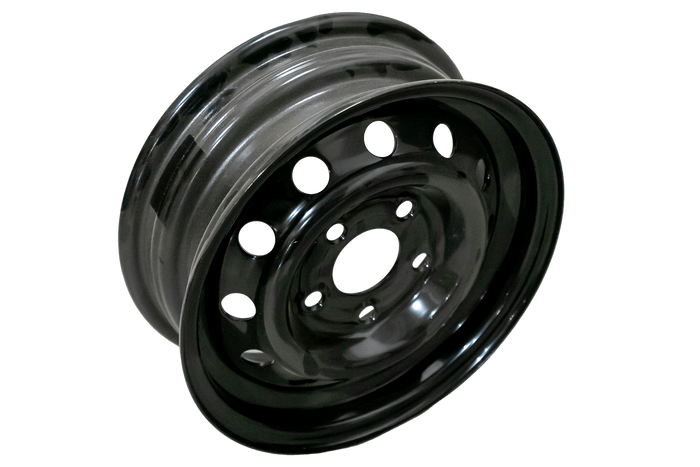 OUTLET Llanta de acero para remolque UNITRAILER negra 4.5Jx13"H2 5x112 ET:30