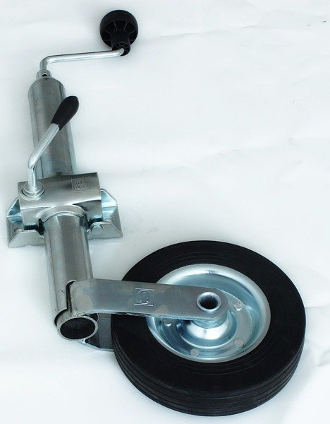 Rueda jockey con abrazadera WINTERHOFF ST48-200VB+KLE48 150kg 48mm 505-725mm