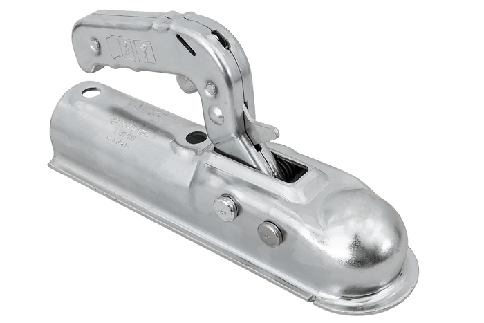 Enganche de bola AL-KO AK7 PLUS para remolque de 750 kg con barra de tiro tubular de 50 mm