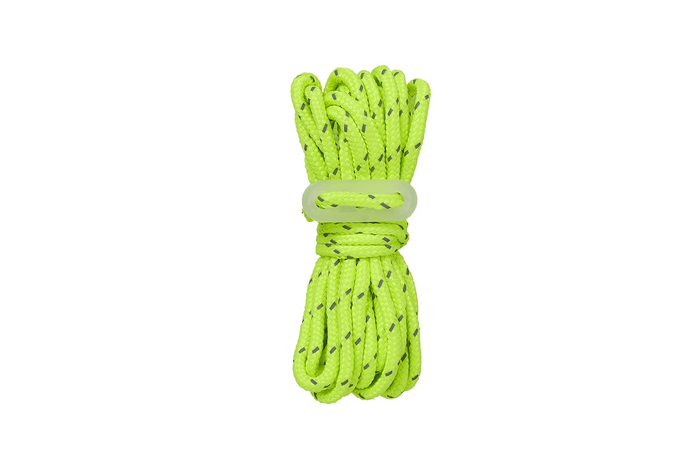 Juego de cuatro vientos ProPlus 361802 fluorescentes para una tienda de campaña de 4 m