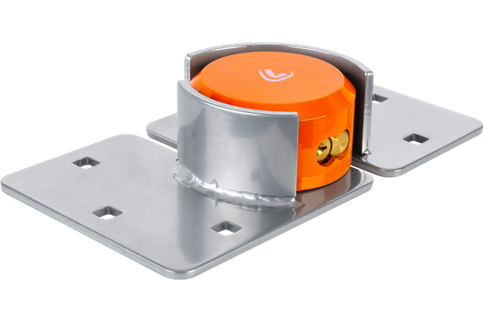 Cerradura para remolque y semirremolque ZANNA TYTAN 2 llaves