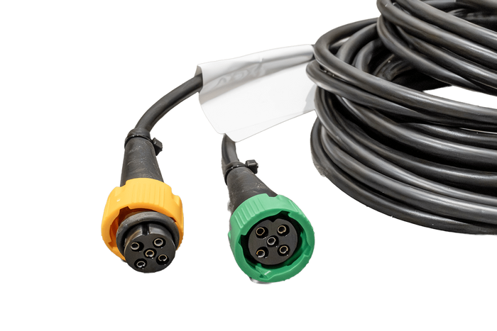 OUTLET MANTES instalación eléctrica arnés para remolque 5 m 13 PIN enchufe bayonetas 2x 5 PIN