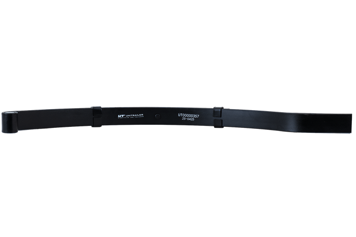 Muelle de 4 hojas para remolques 76,5 cm 375 kg