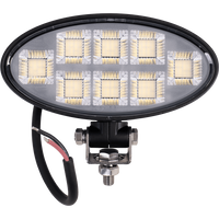 Reflector de lámpara de trabajo LED TT TECHNOLOGY NEGRO TT.13417 160xLED 8900lm ovalado