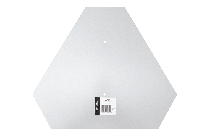 Panel reflectante HERMON, triángulo de advertencia de movimiento lento, 360x415 mm