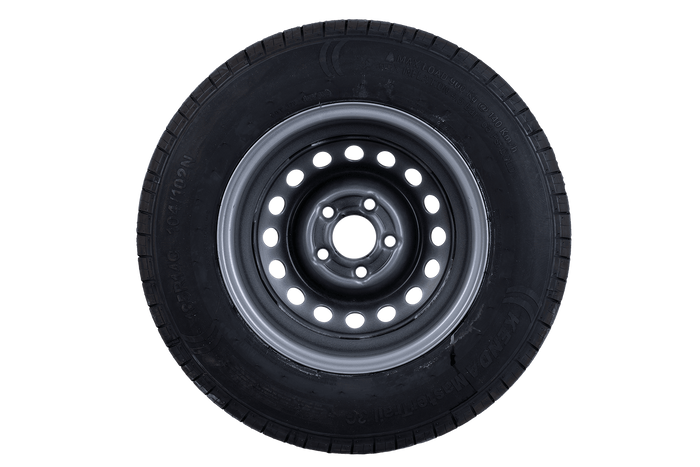 OUTLET Rueda reforzada para remolque NEUMÁTICO KENDA 185/80 R14C 104/102N LLANTA KENDA 5.5Jx14"H2 5x112 ET:30