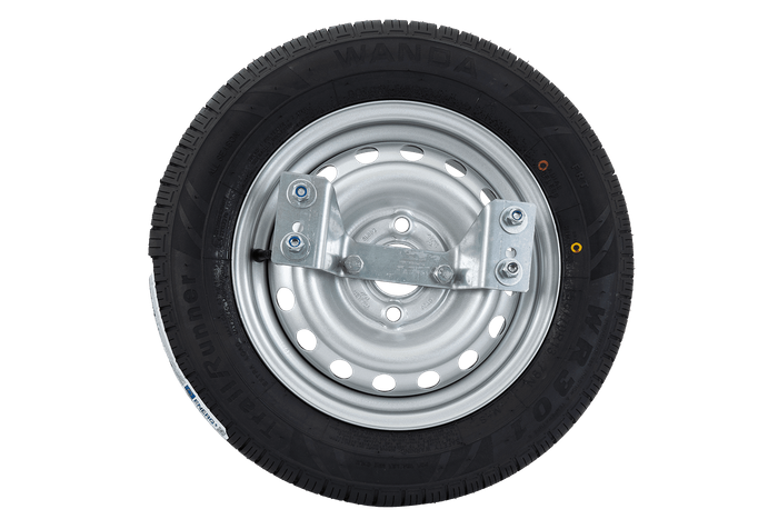Rueda de repuesto para remolque con soporte TIRE WANDA 155/70 R13 79N RIM TRAILER TOP 4Jx13"H2 4x100 ET:30
