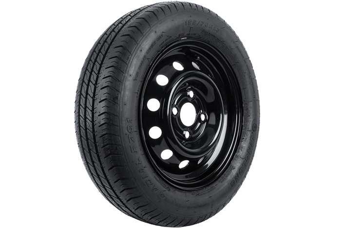 Rueda de remolque NEUMÁTICO LINGLONG 155/70 R13 75N LLANTA UNITRAILER negro 4Jx13"H2 4x100 ET:30