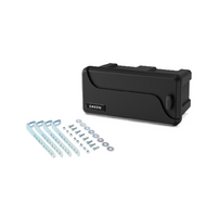 DAKEN 82201 Caja de herramientas BLACKIT 550x250x295mm 23l con soportes de montaje