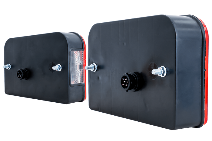 Luces traseras DOBPLAST DPT35 + arnés MANTES 4m 13PIN