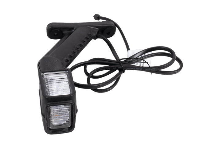 Luz de posición izquierda LED ASPÖCK SUPERPOINT IV con brazo de goma