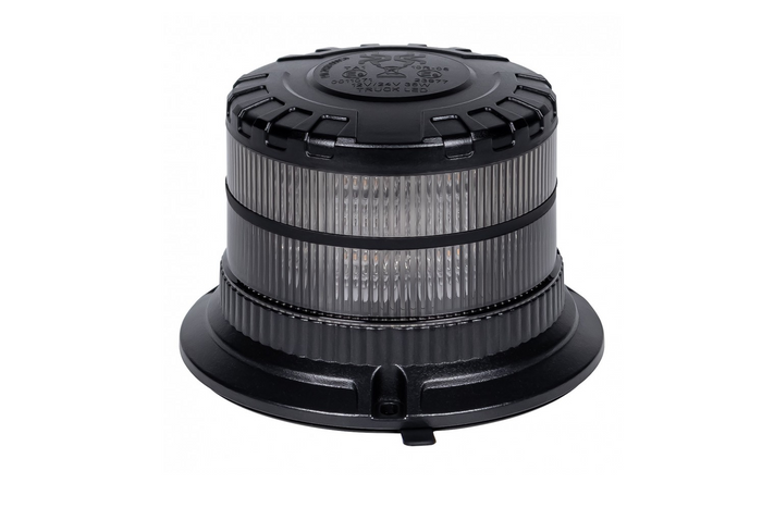 Lámpara de advertencia KAMAR X-SPIDER con 1 imán y luz LED intermitente naranja.