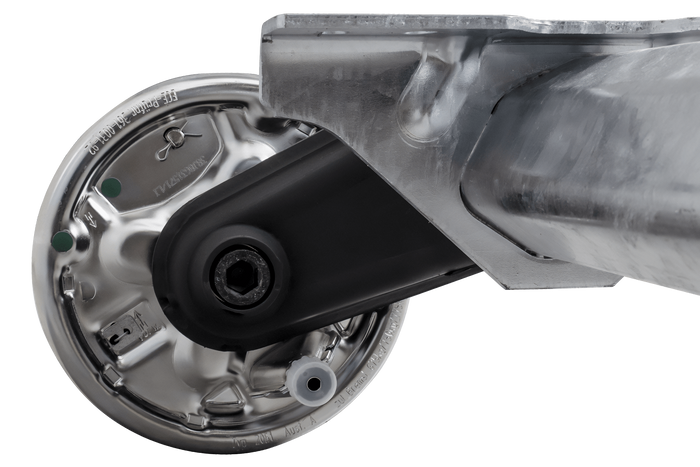 AL-KO COMPACT eje frenado para remolque / grúa 1350kg 1350mm 1900mm 4x100