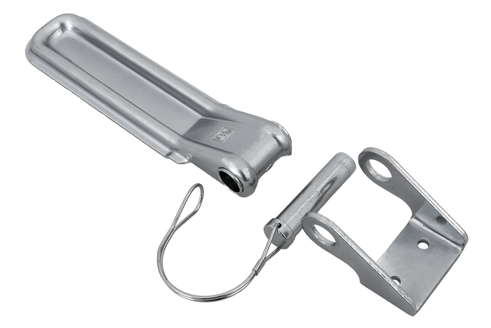 Bisagra lateral con tirador WINTERHOFF BSCH 10-17-220+BSCHG 10-17-C montaje lateral completo para remolque