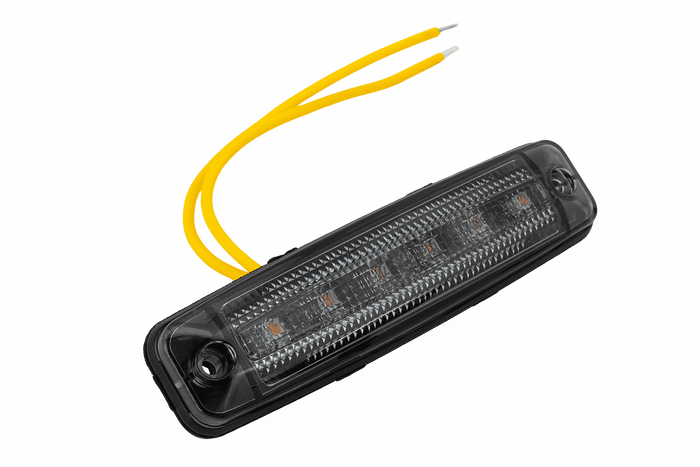 Luz de posición LED oscura FRISTOM FT-079, naranja, universal