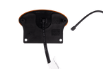Lámpara de señalización LED ASPÖCK FLATPOINT II, naranja, universal, con soporte