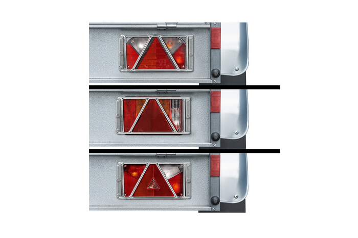 Rejilla protectora para luz trasera de remolque ProPlus, cubierta para luz trasera 238x132x58mm