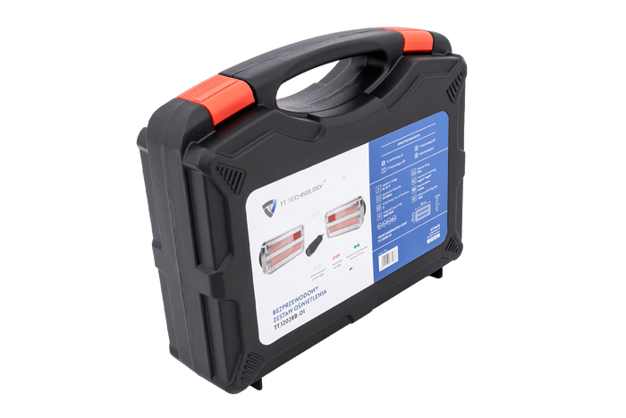 Luces traseras LED TT Technology TT.12028B-DI 3 funciones izquierda+derecha, inalámbricas, magnéticas