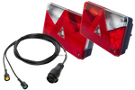 Luces traseras ASPÖCK MULTIPOINT V + arnés MANTES 5m 13 PIN