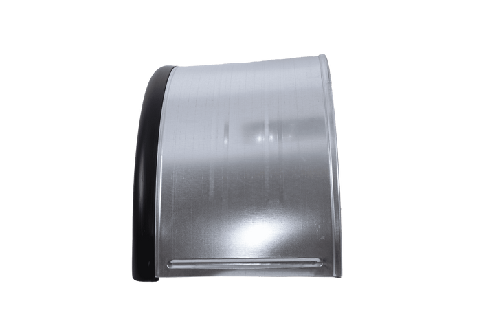 Guardabarros doble para remolque de 15-16" DOMAR DK7115, paso de rueda de 880/400 mm, metálico con borde de goma.
