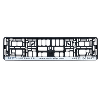 Marco de matrícula UNITRAILER