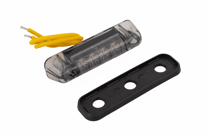 Luz de posición LED oscura FRISTOM FT-081, naranja, universal