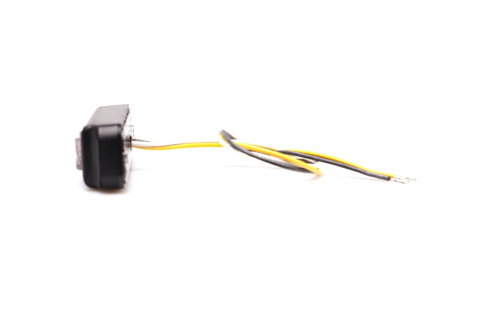 Lámpara de advertencia WAŚ 2466 W285 LED intermitente naranja MAESTRO/ESCLAVO