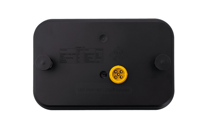 Luces traseras FRISTOM FT-270 LED bayoneta 5-PIN 6 funciones izquierda+derecha