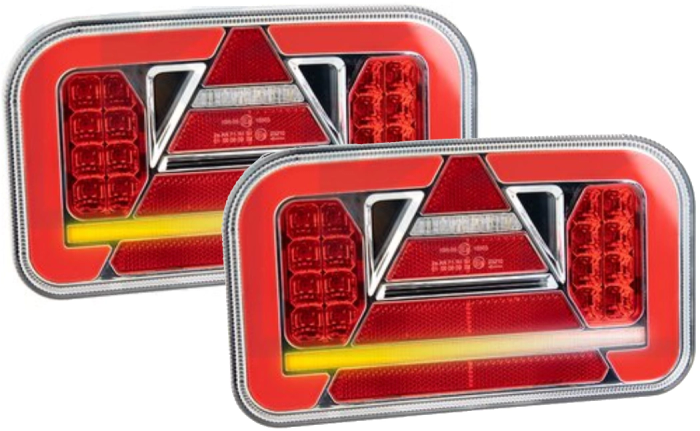 OUTLET TT Technology TT.12513 Luces traseras LED 6 funciones izquierda+derecha