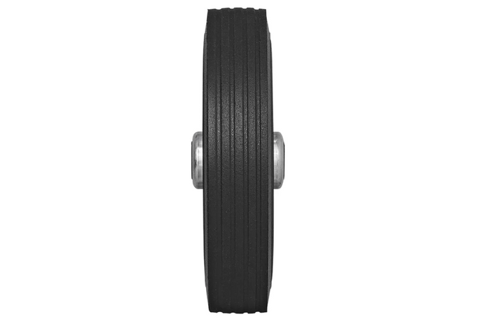 Rueda de repuesto para ProPlus 341540, rueda jockey de caucho macizo de 200x50 mm.
