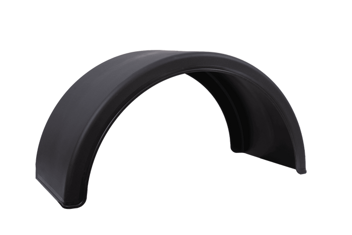 Guardabarros doble para remolque de 19,5 a 22,5" DOMAR DK1535, paso de rueda de 1100/500 mm